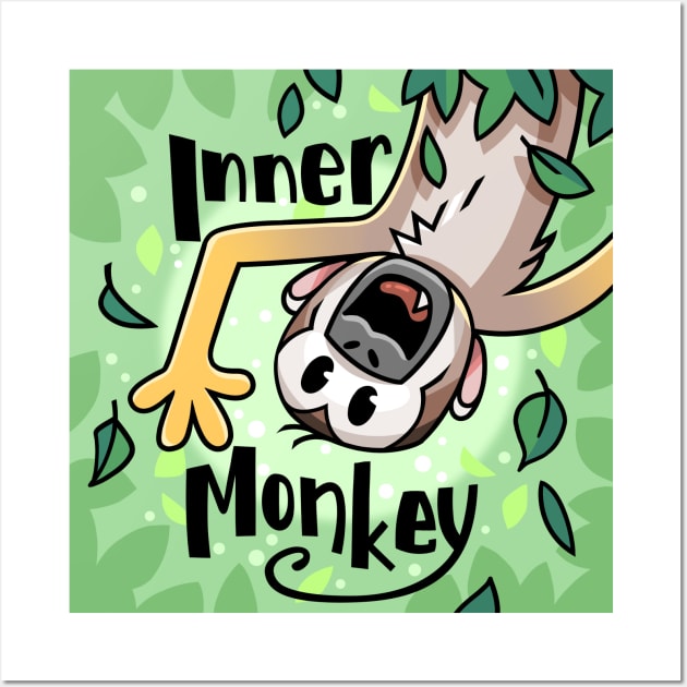 Inner Monkey Logo Wall Art by innermonkey